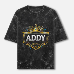 Unisex Acid Washed Oversized Tee